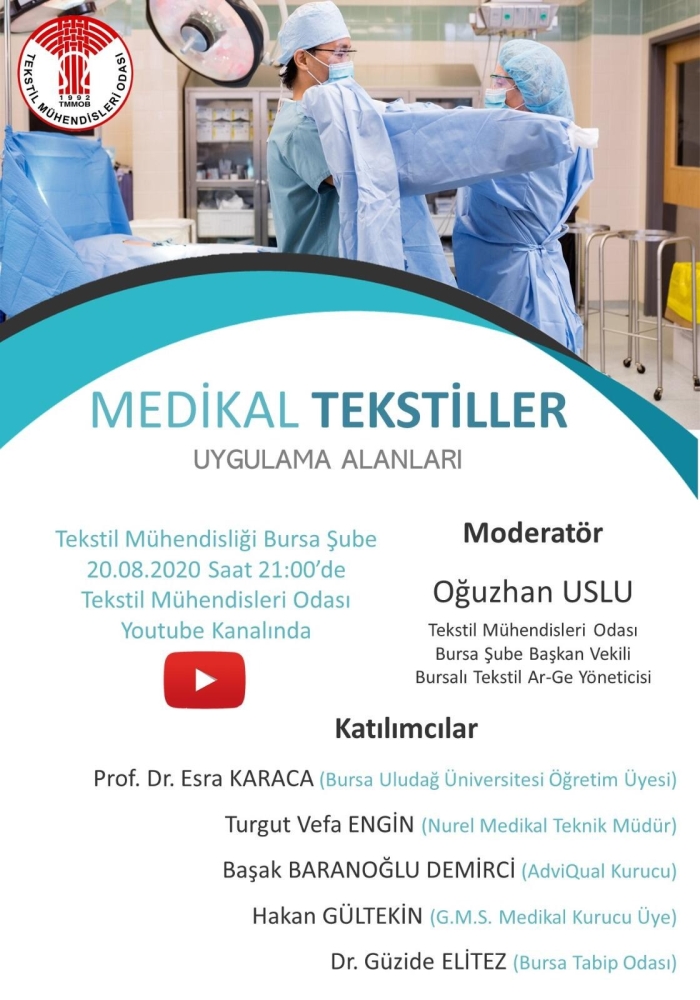 MEDİKAL TEKSTİLLER ve UYGULAMA ALANLARI